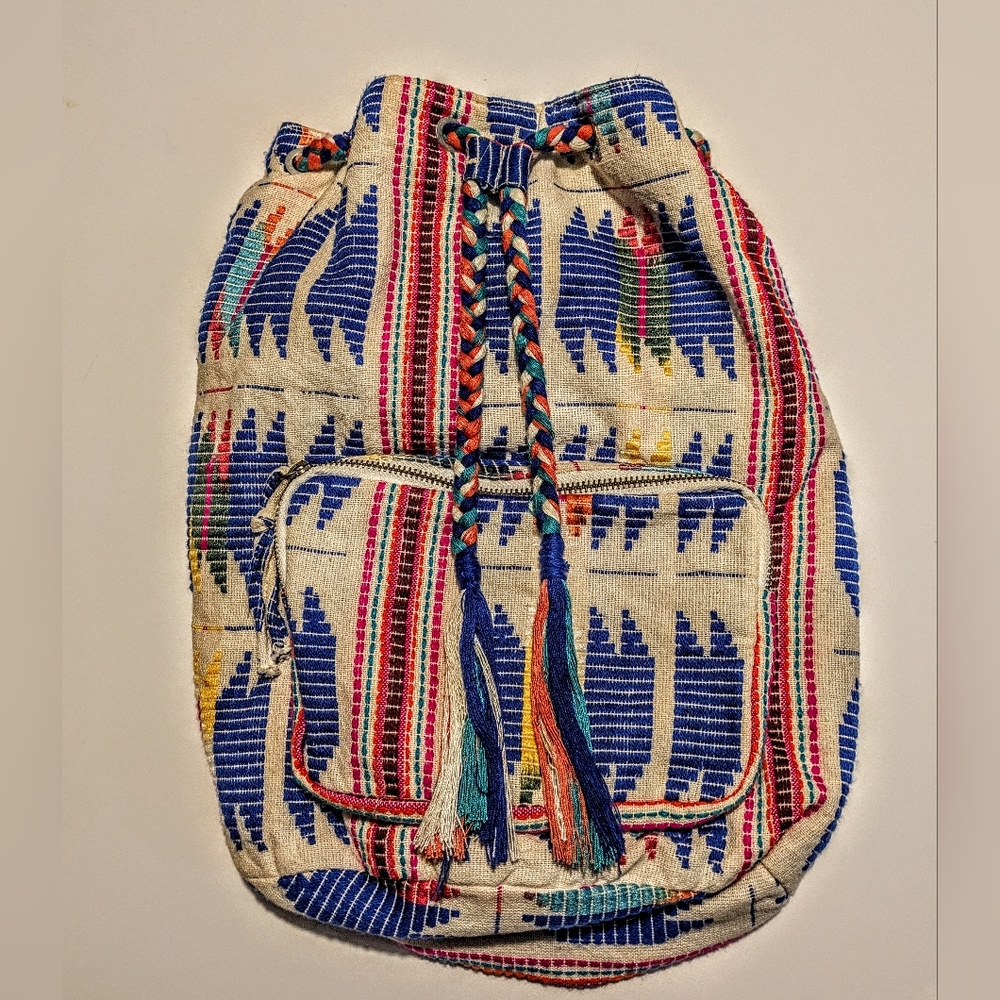 American Eagle Colorful Aztec Backpack